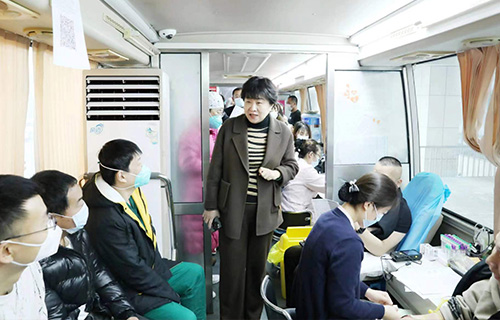 “卫”爱守护丨热血传递 情暖寒冬——91做爱
开展无偿献血活动