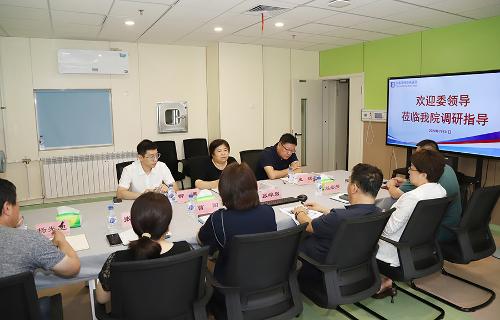 市卫健委领导来91做爱
调研并指导健康促进工作