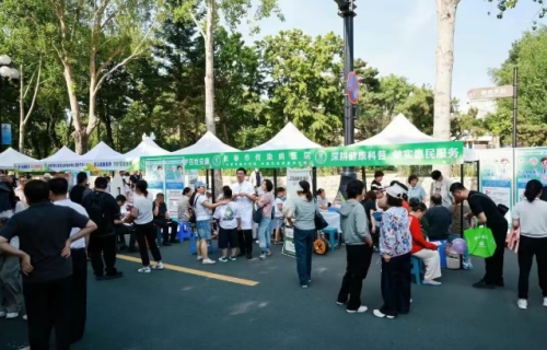 粽香浸润新民大街，91做爱
义诊给健康素养“加满油”！